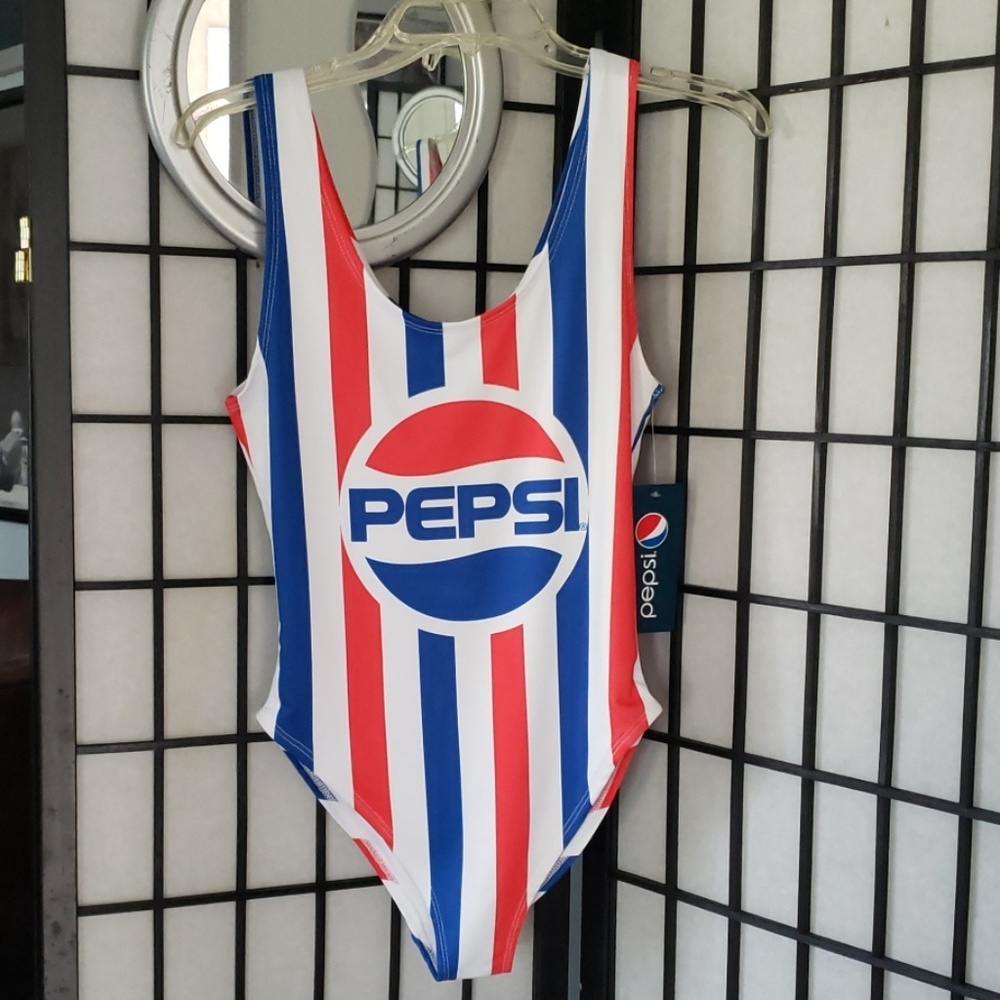Pepsi swimming suit NWT